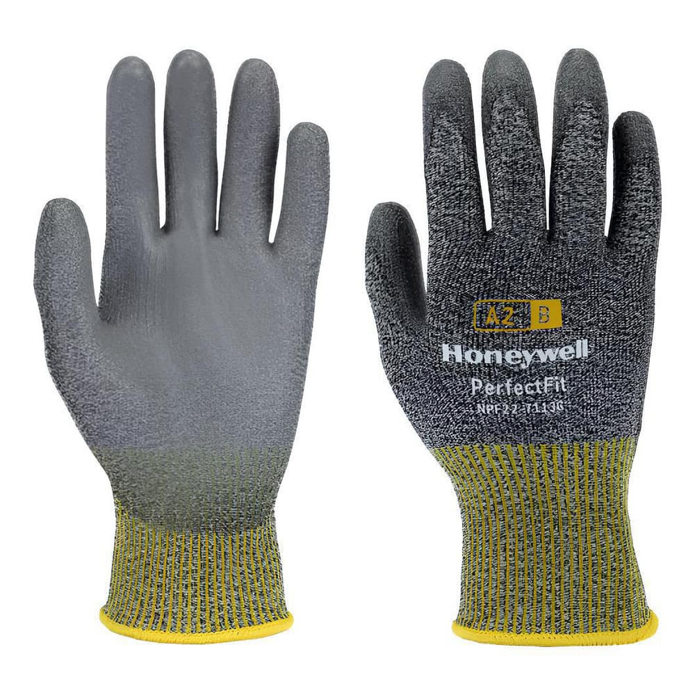 Perfect Fit NPF22-7113G-10/ Cut & Puncture Resistant Gloves; Glove Type: Cut-Resistant ; Coating Coverage: Palm & Fingertips ; Coating Material: Polyurethane ; Primary Material: Dyneema ; Gender: Unisex ; Men's Size: X-Large