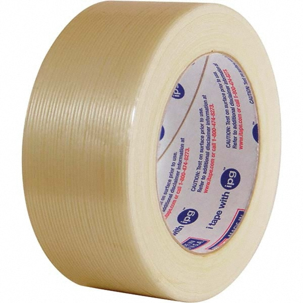 Intertape RG20..6 Filament & Strapping Tape; Type: Filament Tape ; Color: Natural ; Width (Inch): 1 ; Thickness (mil): 9.5000 ; Material: Rubber ; Length (Yards - 2 Decimals): 60.00