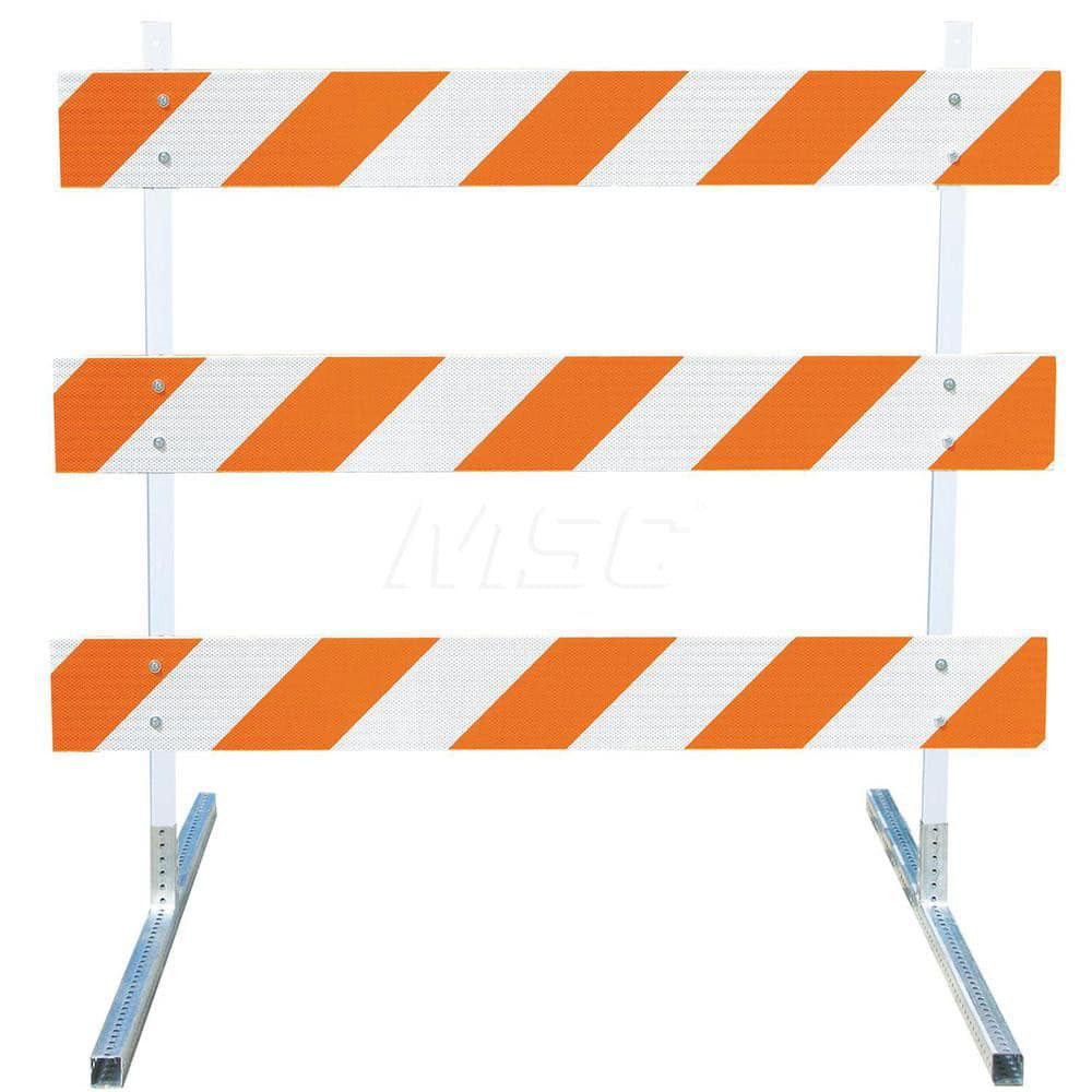 Plasticade 3304HIPRDRILLKI Traffic Barricades; Barricade Height (Inch): 63 ; Barricade Width (Inch): 48 ; Reflective: Yes ; Compliance: MASH Compliant; MUTCD