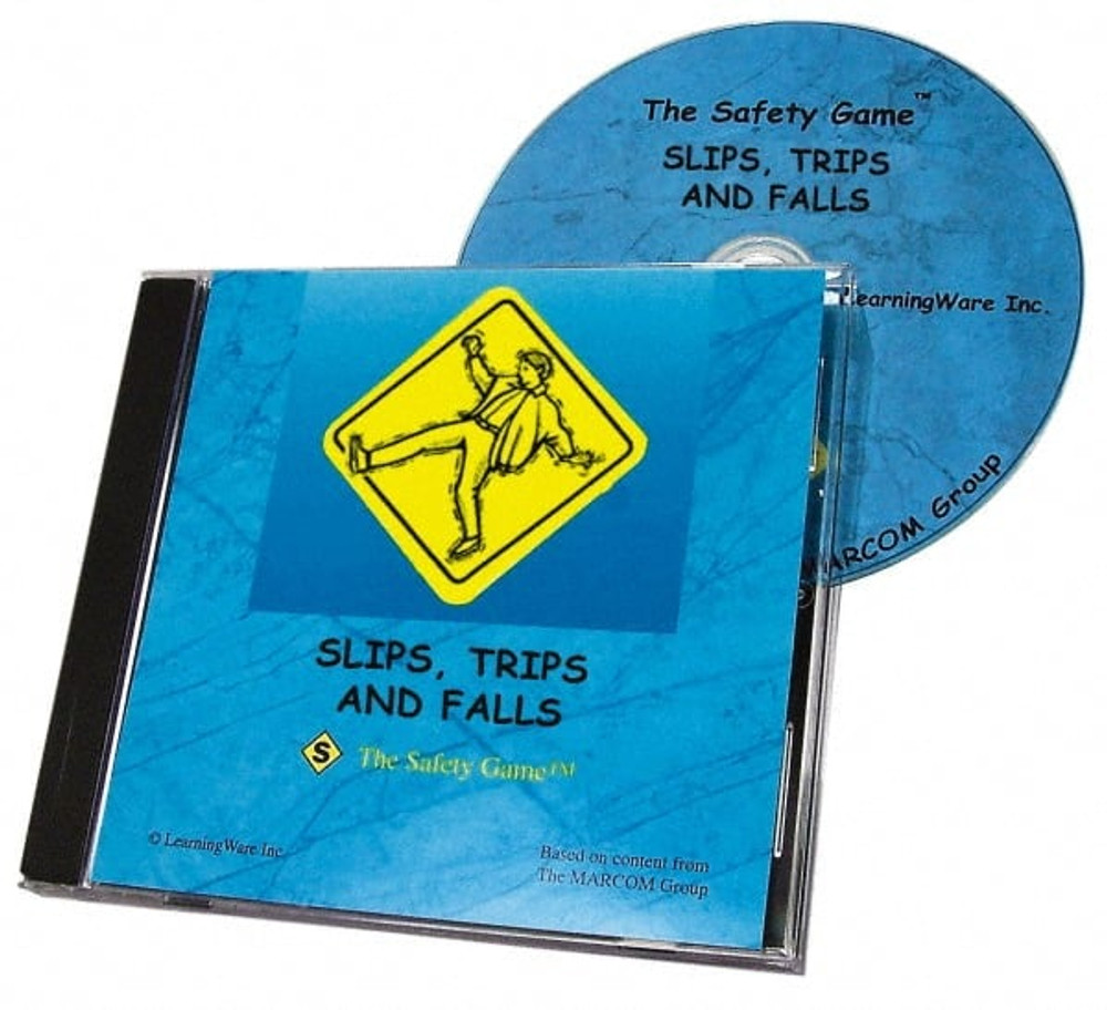 Marcom C000SLP0EQ Slips, Trips and Falls, Multimedia Training Kit