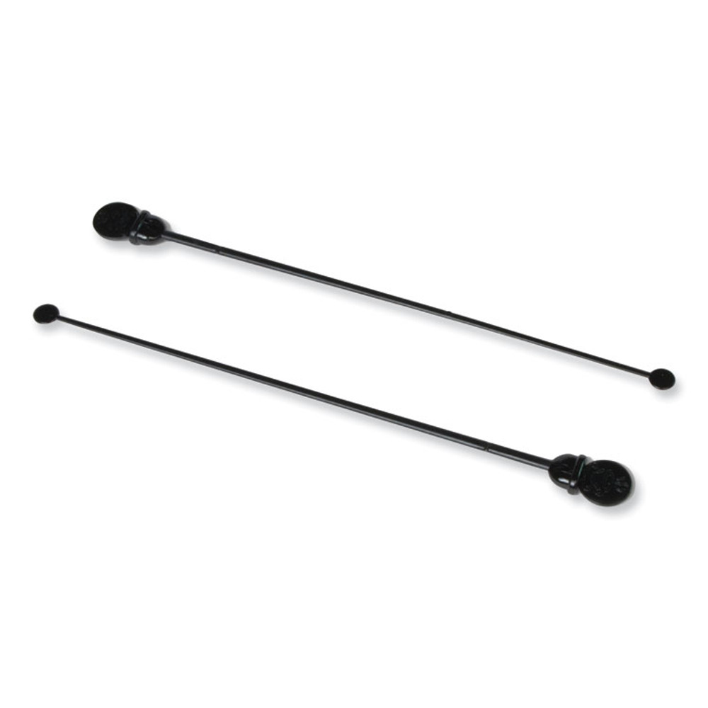 AMERCAREROYAL STRNPLUGBK Beverage Plugs, Black, 200/Box, 10 Boxes/Carton