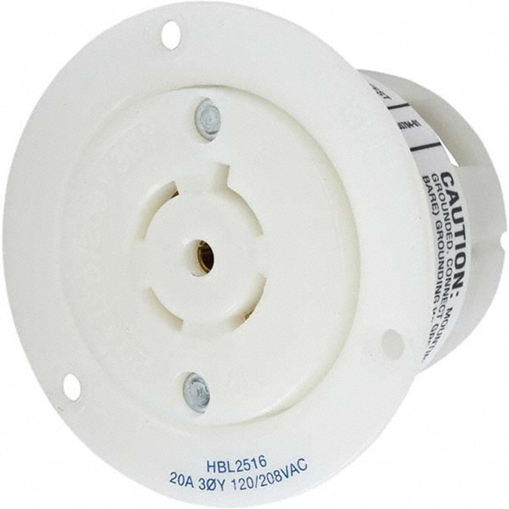 Hubbell Wiring Device-Kellems HBL2516 Twist Lock Receptacles