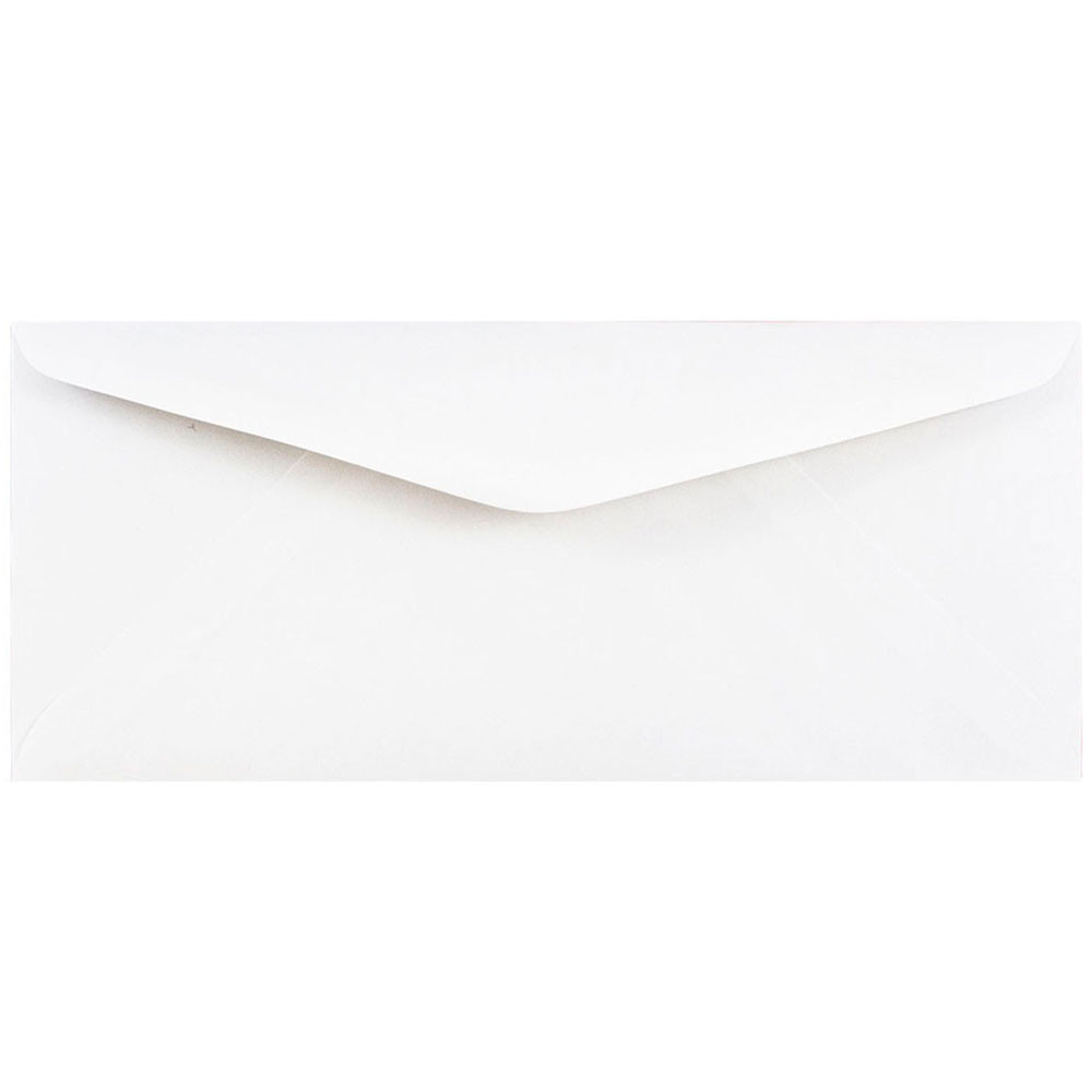 JAM PAPER AND ENVELOPE 45179H JAM Paper Booklet Commercial-Flap Envelopes, #11, Gummed Seal, White, Pack Of 500 Envelopes