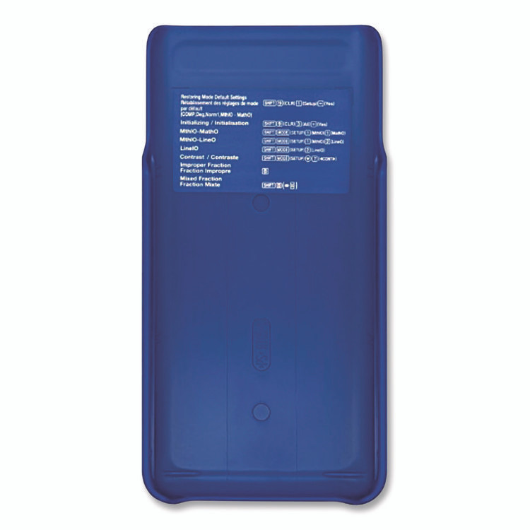 CASIO, INC. 300ESPLS2BU FX-300ES Plus 2nd Edition Scientific Calculator, 16-Digit LCD, Blue