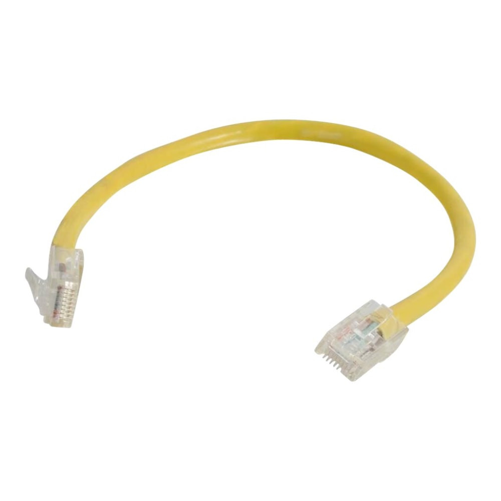 LASTAR INC. 24403 C2G Cat5e Non-Booted Unshielded (UTP) Network Patch Cable - Patch cable - RJ-45 (M) to RJ-45 (M) - 75 ft - CAT 5e - stranded - yellow