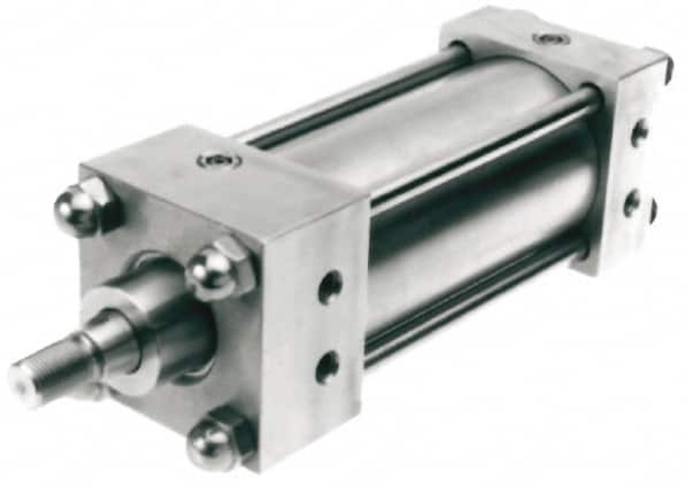 Norgren SG04A-A06-EAA90 Double Acting Rodless Air Cylinder: 4" Bore, 4" Stroke, 150 psi Max, 1/2 NPTF Port