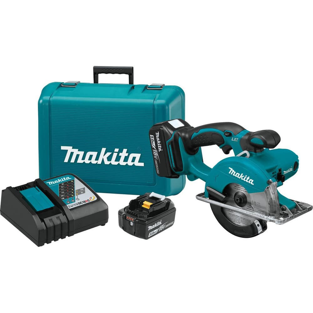 Makita XSC01T Cordless Circular Saw: 5-3/8" Blade, 18V, 3,600 RPM