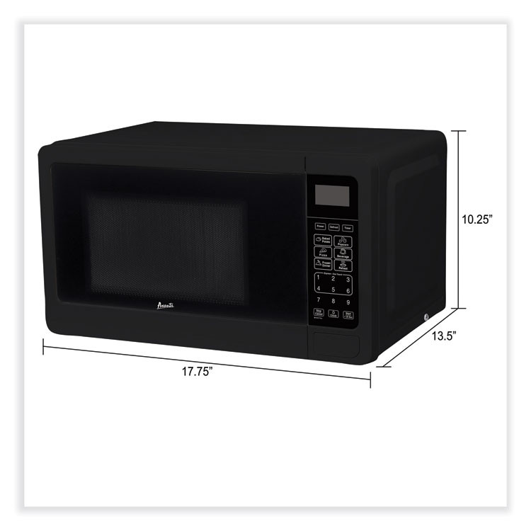 AVANTI MT7V1B 0.7 Cu Ft Microwave Oven, 700 Watts, Black