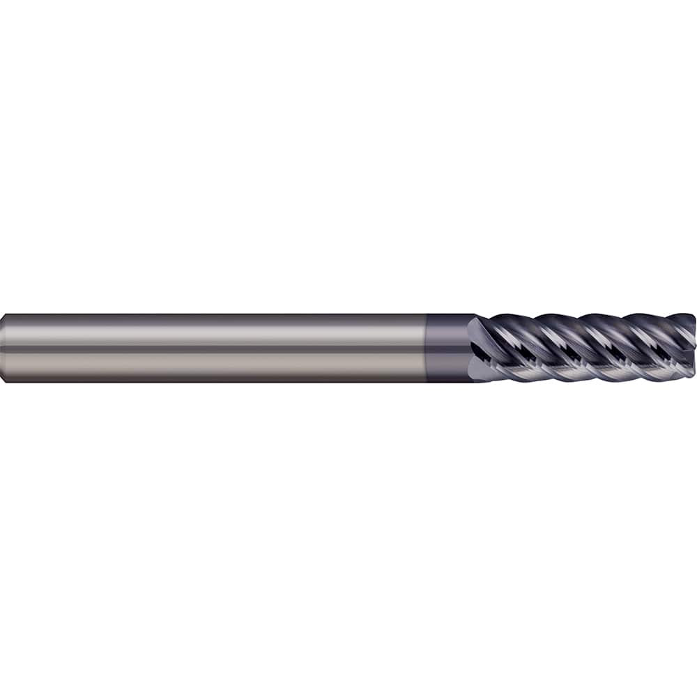 Micro 100 ARC-187-5-020X Corner Radius End Mill: 3/16" Dia, 5/8" LOC, 0.5 mm Radius, 5 Flutes, Solid Carbide