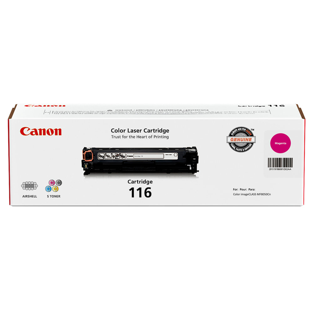 CANON USA, INC. 1978B001 Canon 116 Magenta Toner Cartridge, 1978B001
