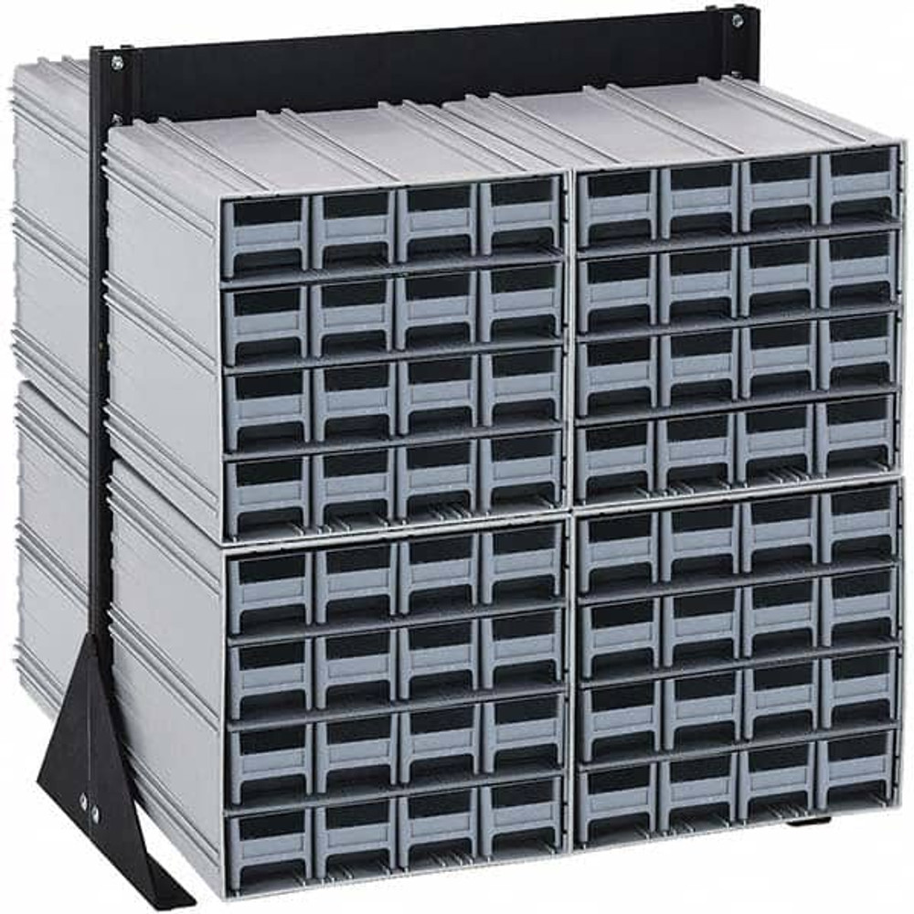 Quantum Storage QIC-224-161GY 128 Bin Interlocking Storage Cabinets