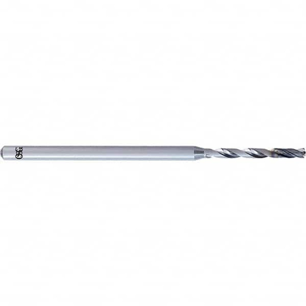 OSG 8732022 Micro Drill Bit: 0.9 mm Dia, 135 ° Point, Solid Carbide