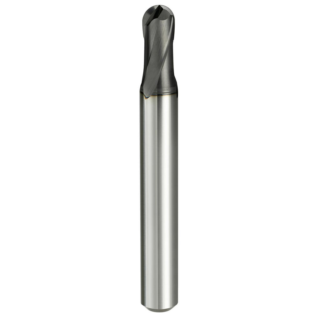 Mitsubishi 10588840 Ball End Mills; Mill Diameter (Decimal Inch): 0.3937 ; Mill Diameter (mm): 10.00 ; Number Of Flutes: 2 ; End Mill Material: Carbide ; Length of Cut (mm): 10.0000 ; Coating/Finish: AlTiCrSiN