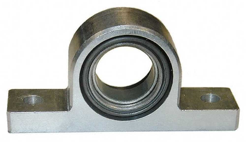 Made in USA PB2-500-P 1/2" ID, 3-1/4" OAL x 1.563" OAH PTFE Bronze Bearing Pillow Block