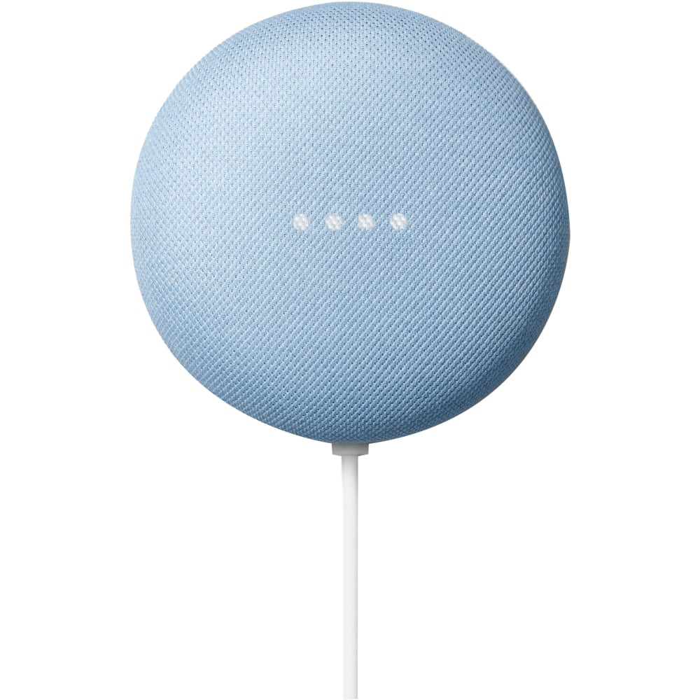 GOOGLE LLC Google GA01140-US  Nest Mini Smart Home Speaker, Google Assistant Supported, Blue Sky