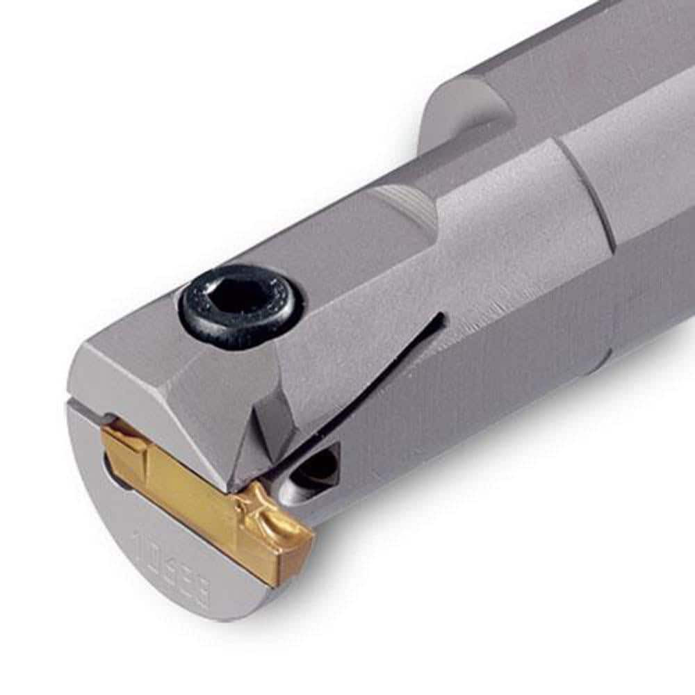 Ingersoll Cutting Tools 2830157 Indexable Grooving Toolholders; Toolholder Type: Internal Grooving ; Insert Seat Size: 3 ; Cutting Direction: Left Hand ; Maximum Depth of Cut (Decimal Inch): 0.2300 ; Minimum Groove Width (Decimal Inch): 0.1040 ; Tool