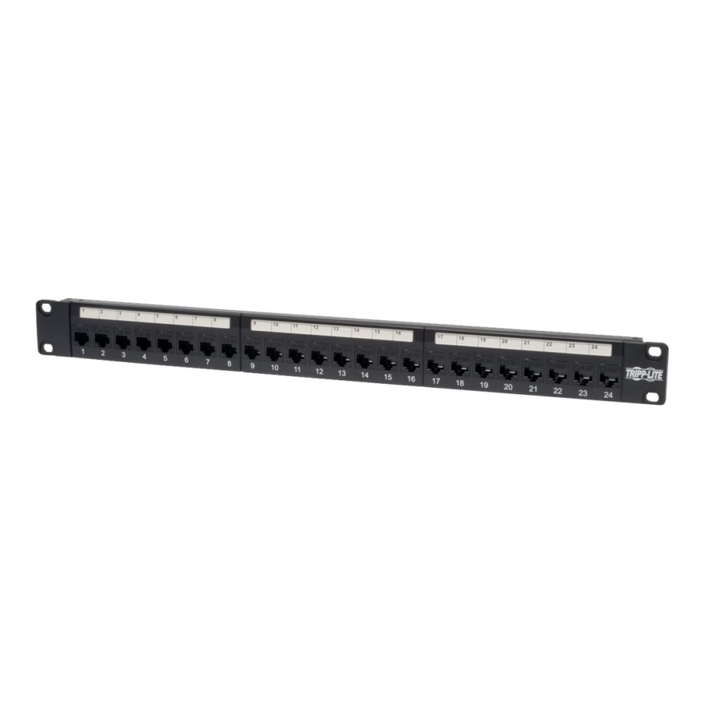 TRIPP LITE N054-024  24 Port Cat5e Feed-Through Patch Panel