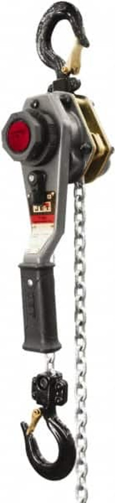 Jet 376201 Manual Lever with Overload Protection Hoist: 2,200 lb Working Load Limit, 10' Max Lift