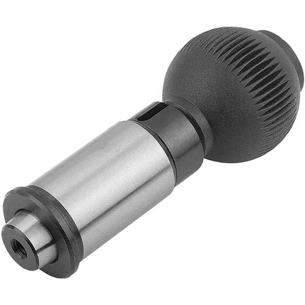 KIPP K0359.025 25mm Plunger Diam, Knob Handle Indexing Plunger