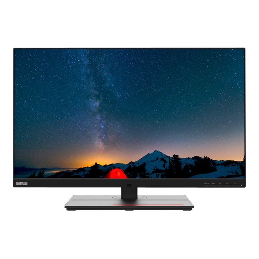 LENOVO, INC. Lenovo 62F1RAR6US  ThinkVision P27u-20 - LED monitor - 27in - 3840 x 2160 4K - IPS - 450 cd/m2 - 1000:1 - 4 ms - Thunderbolt 4, 2xHDMI, DisplayPort - speakers - raven black - with ThinkVision MC 50 monitor webcam