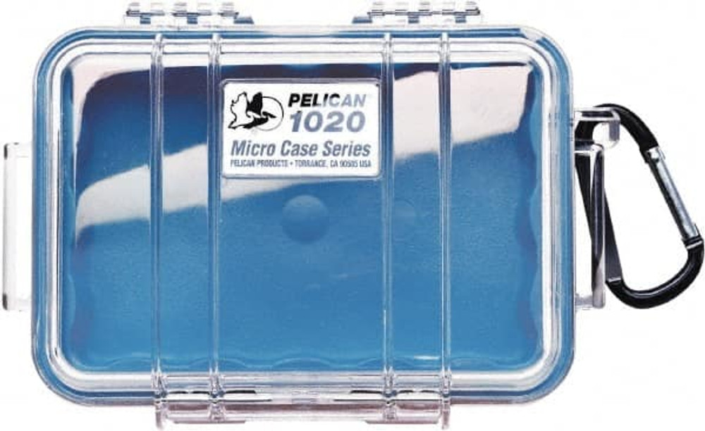 Pelican Products, Inc. 1020-026-100 Clamshell Hard Case: 4-3/4" Wide, 2-1/8" High