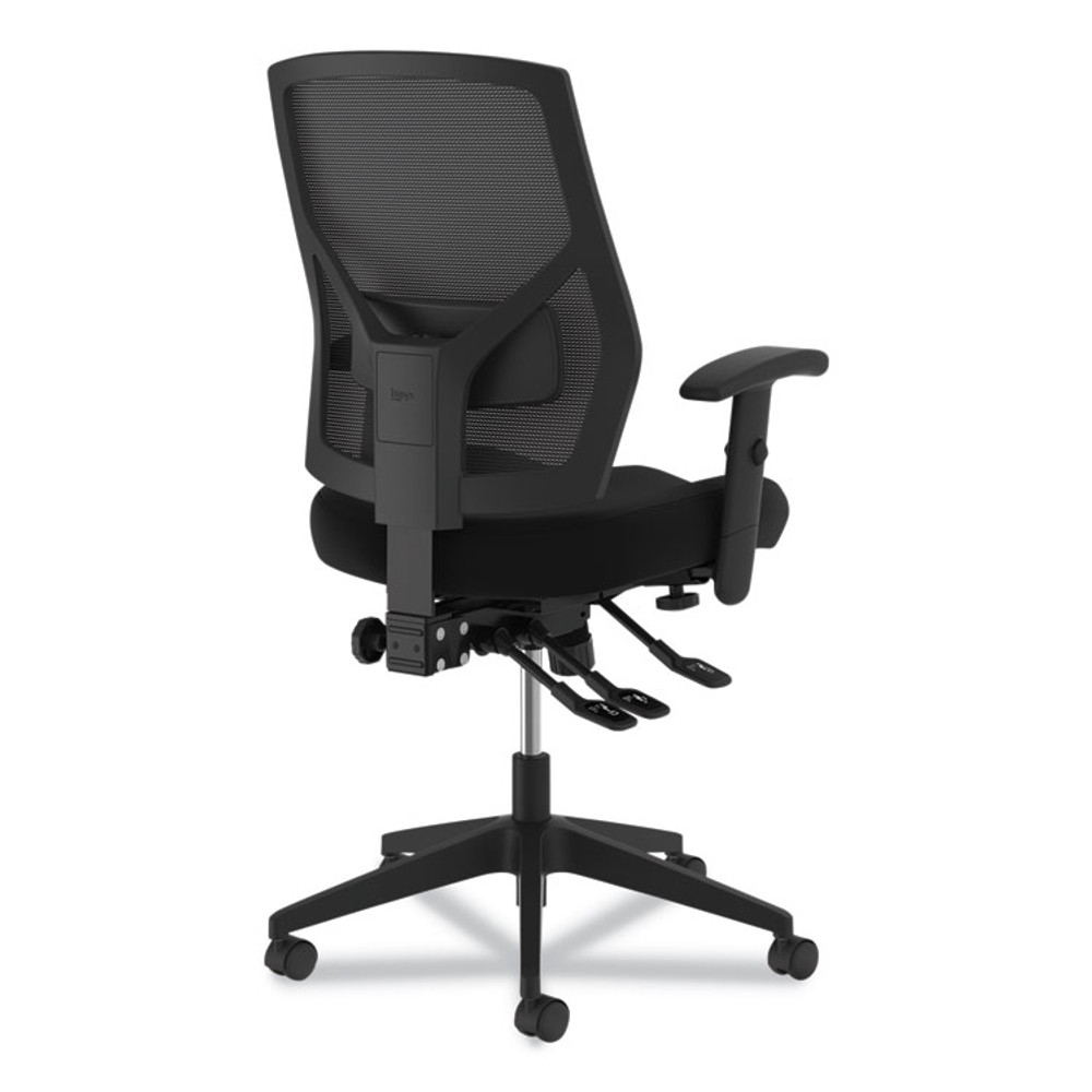 HON COMPANY VL582ES10T VL582 High-Back Task Chair, Supports Up to 250 lb, 19" to 22" Seat Height, Black
