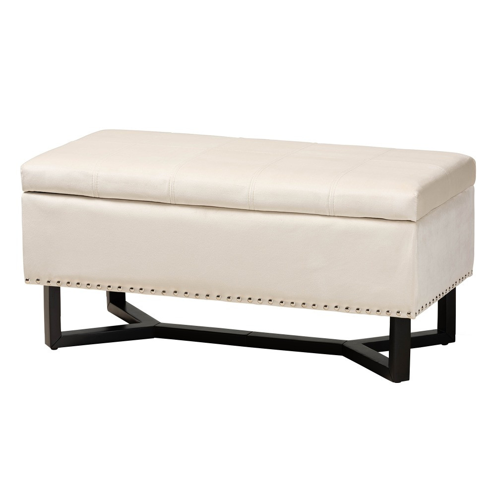 WHOLESALE INTERIORS, INC. Baxton Studio 2721-11297  Esther Storage Ottoman, Beige