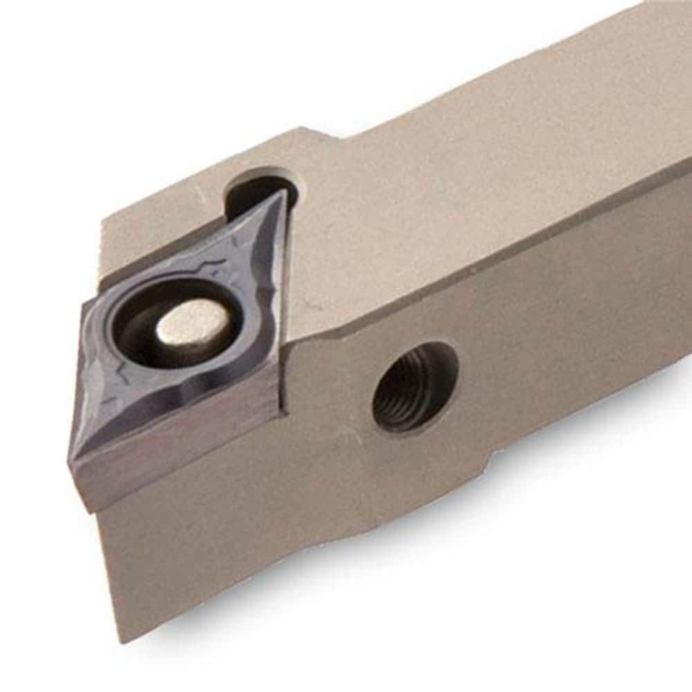 Ingersoll Cutting Tools 3603338 Indexable Turning Toolholders; Toolholder Style: BDJCR ; Lead Angle: 93.0 ; Insert Holding Method: Lever ; Overall Length (Decimal Inch): 125.0000 ; Shank Width (mm): 10.00 ; Shank Height (mm): 10.00