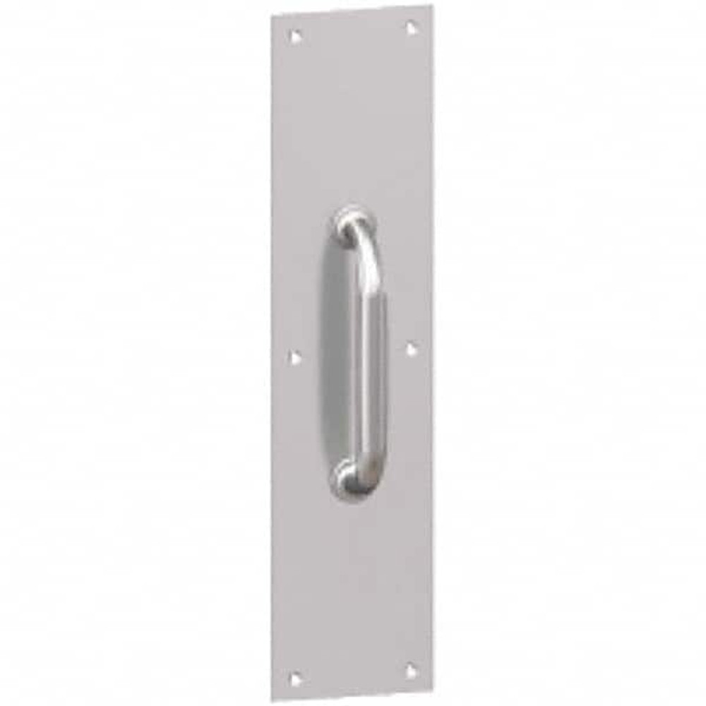 Hager 36N-4X16-32D Satin Stainless Steel Finish, Steel Pull Handle Trim