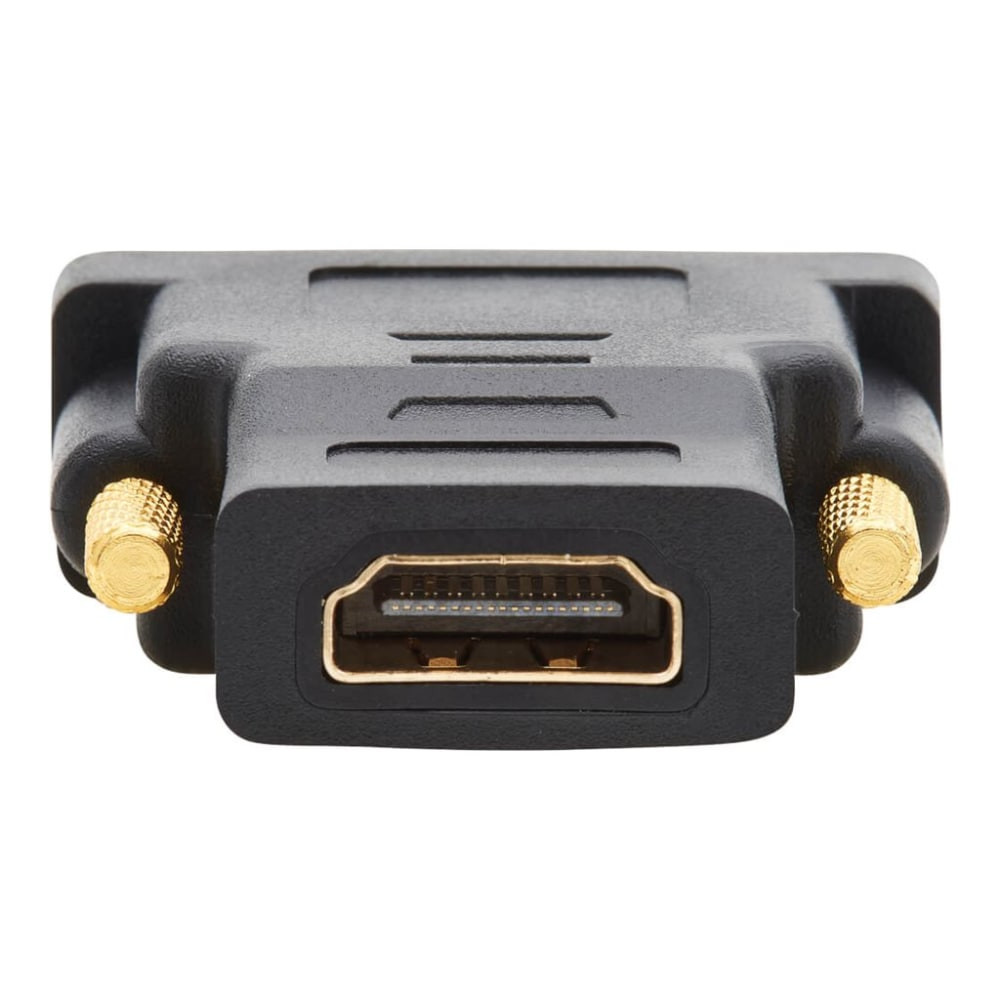 Gold-plated connectors. The inclusion of gold-plated connectors enhances the adapters performance by reducing signal degradation, ensuring a clear and stable transmission.  High-quality construction. The HDMI to DVI-D Cable Adapter Converter is built with durable materials that ensure long-term reliability, making it an excellent choice for frequent use.  Broad compatibility. Designed to work seamlessly with Mac systems, this adapter can easily connect various devices, adding versatility to your setup.