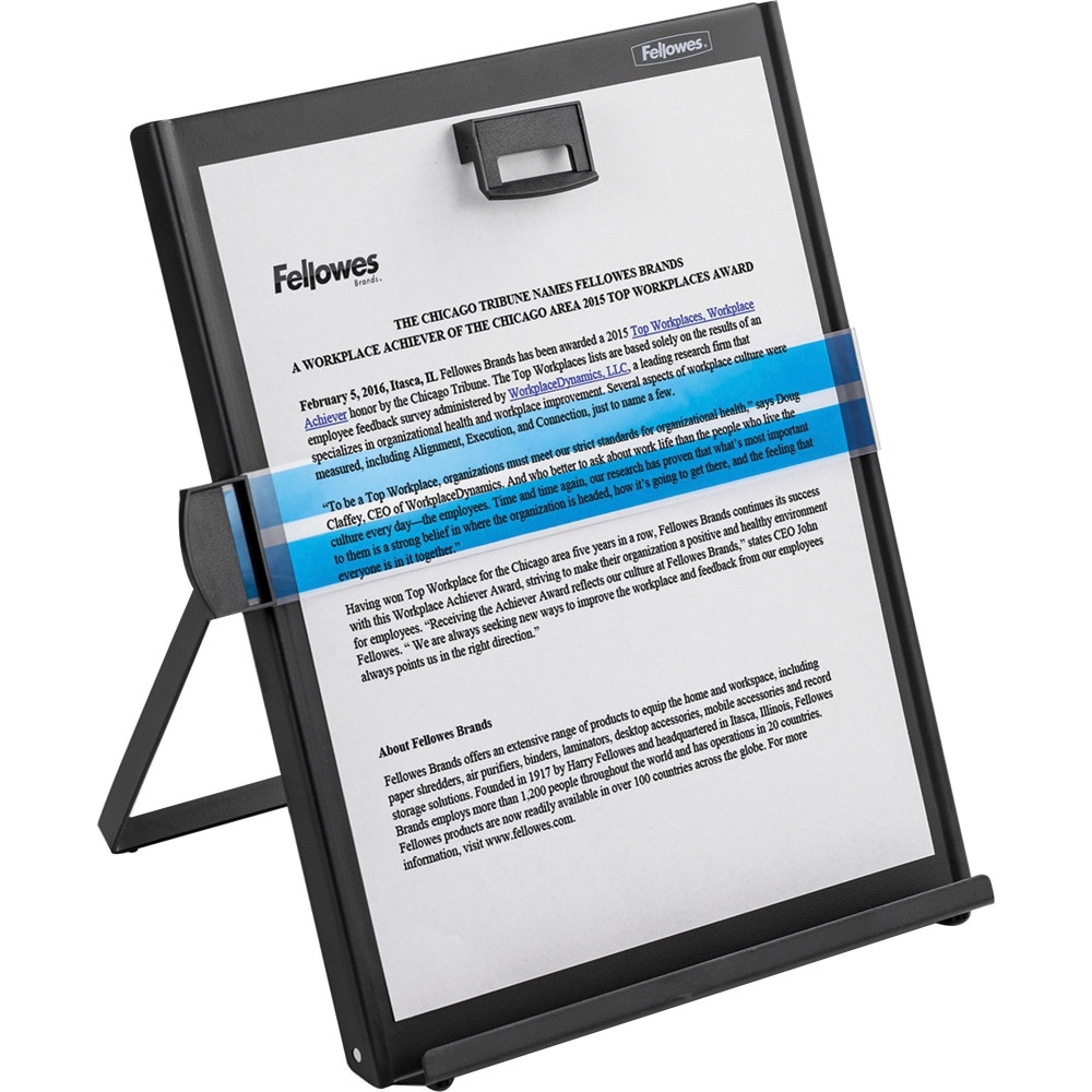 FELLOWES INC. 11053 Fellowes Kopy-Aid Metal Copyholder, Black