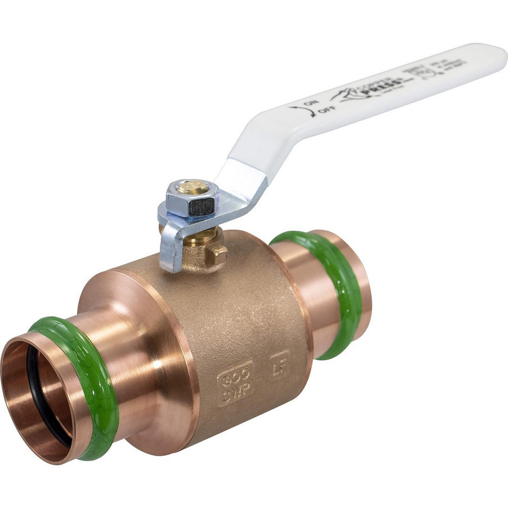 Merit Brass MB70020 Ball Valves; Valve Type: Ball Valve ; Pipe Size: 1 ; Valve Structure: 1-Piece ; Tube Outside Diameter: 1.508 ; Body Material: Copper ; Connection Style: Push-to-Connect