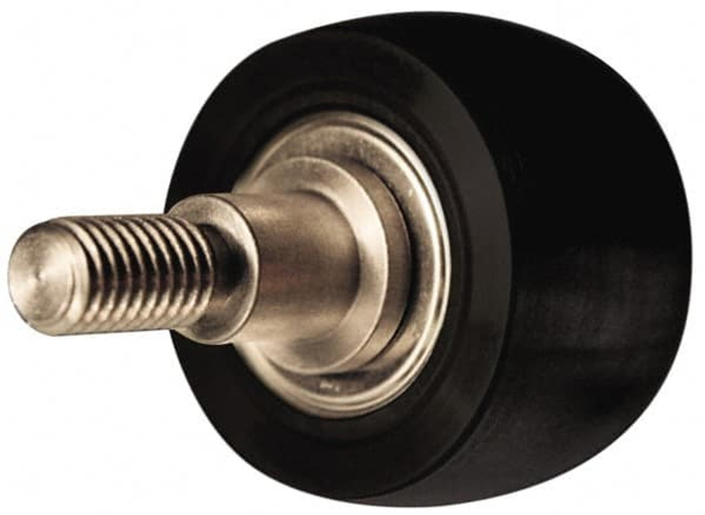 Made in USA TCDW08 Plain Cam Follower: 0.25" Roller Dia, 0.2" Roller Width, 0.25" Stud Dia