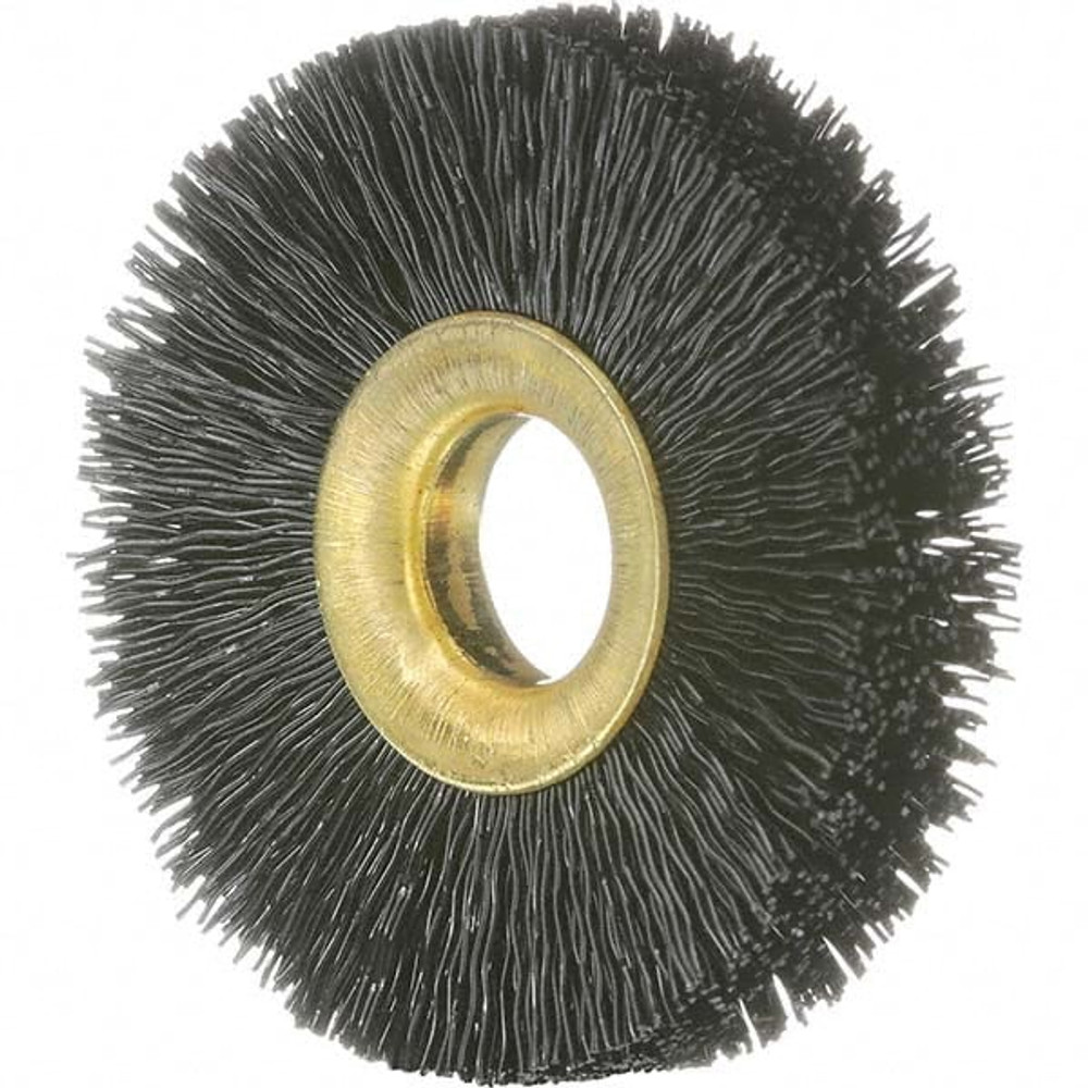 Osborn 0001114400 Wheel Brush:  3" Wheel Dia,  3/8" Face Width