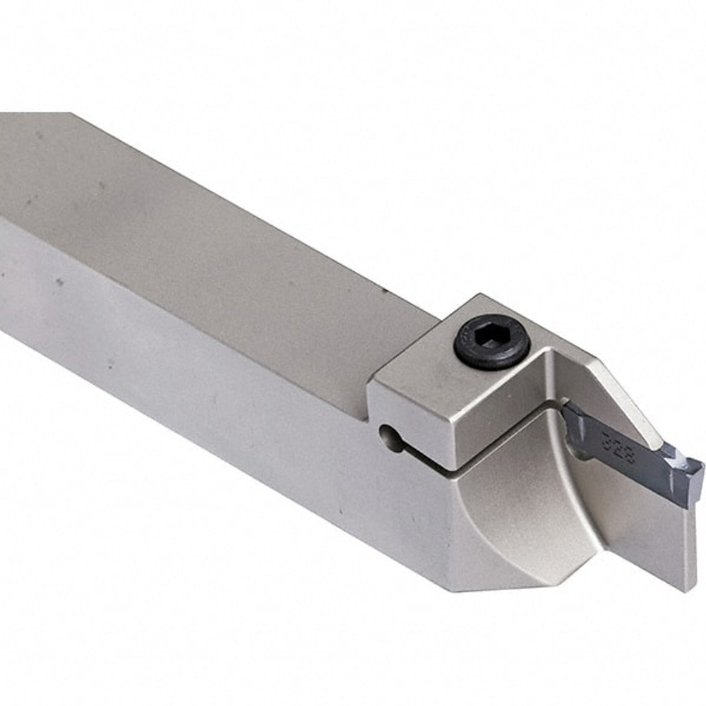 Iscar 2301389 Indexable Grooving-Cutoff Toolholder: DGTL 12B-2D30, 1.9 to 2.5 mm Groove Width, 15 mm Max Depth of Cut, Left Hand
