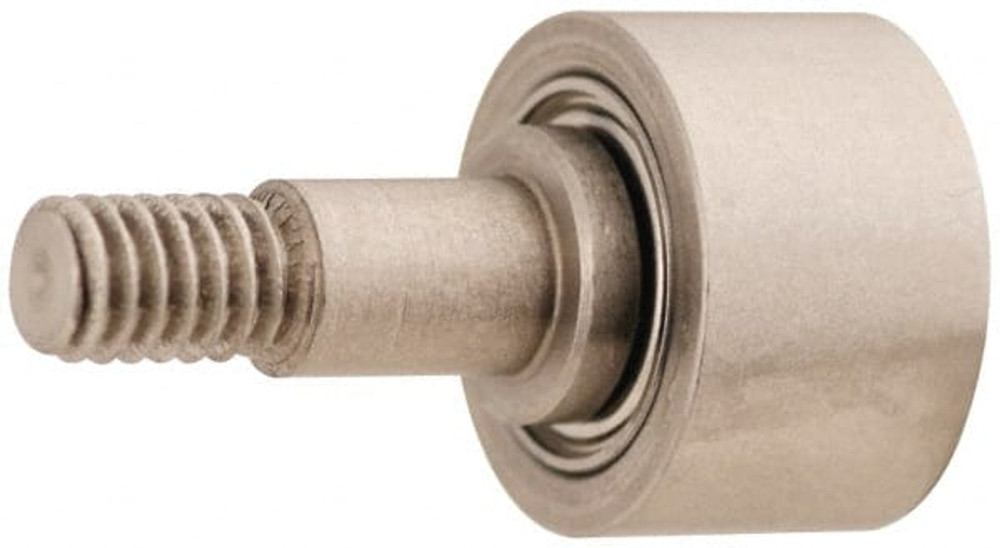 Made in USA TFSW16 Plain Cam Follower: 0.5" Roller Dia, 0.313" Roller Width, 0.5" Stud Dia