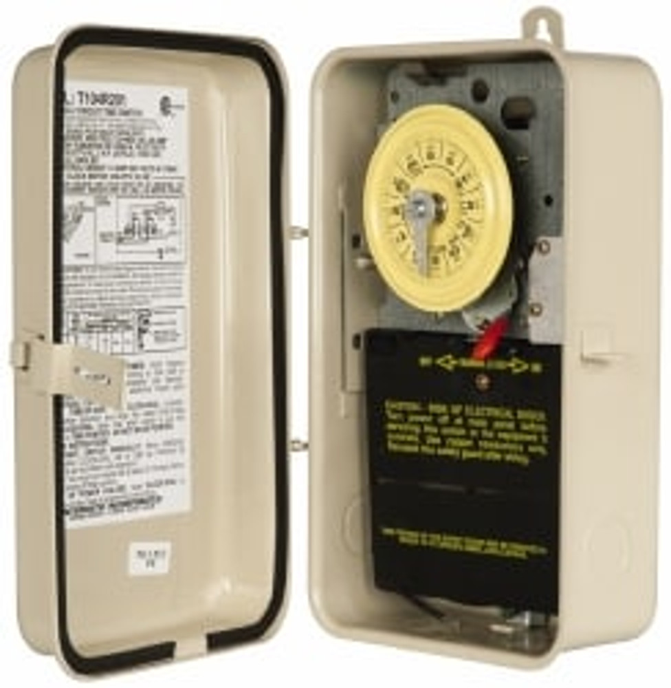 Intermatic T104R201 24 hr Outdoor Analog Electromechanical Timer