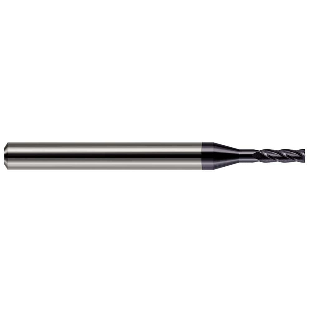 Harvey Tool 944616-C3 Square End Mill: 1/4'' Dia, 3/4'' LOC, 1/4'' Shank Dia, 2-1/2'' OAL, 2 Flutes, Solid Carbide