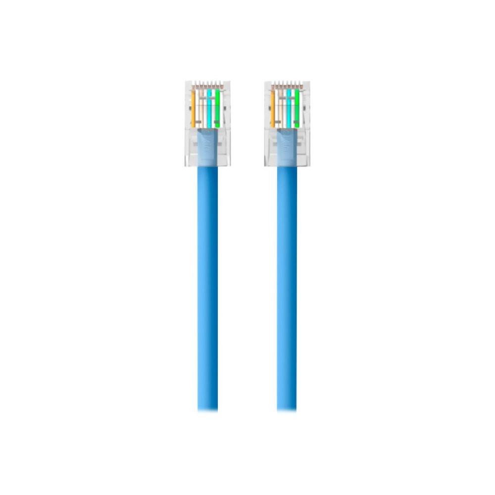 BELKIN, INC. A3L980-05-BLU Belkin 5ft CAT6 Ethernet Patch Cable, RJ45, M/M, Blue - Patch cable - RJ-45 (M) to RJ-45 (M) - 5 ft - UTP - CAT 6 - blue