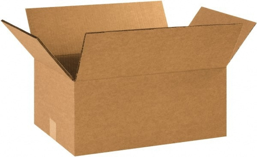 Made in USA HD16126DW Heavy-Duty Corrugated Shipping Box: 16" Long, 12" Wide, 6" High