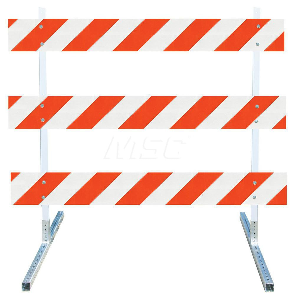 Plasticade 3306EGRDRILLKIT Traffic Barricades; Barricade Height (Inch): 63 ; Barricade Width (Inch): 72 ; Reflective: Yes ; Compliance: MASH Compliant; MUTCD