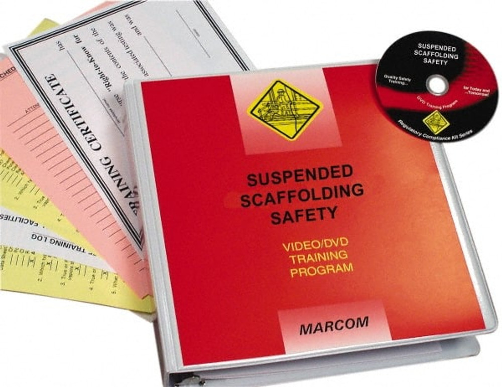 Marcom V000PNS9EO Suspended Scaffolding Safety, Multimedia Training Kit