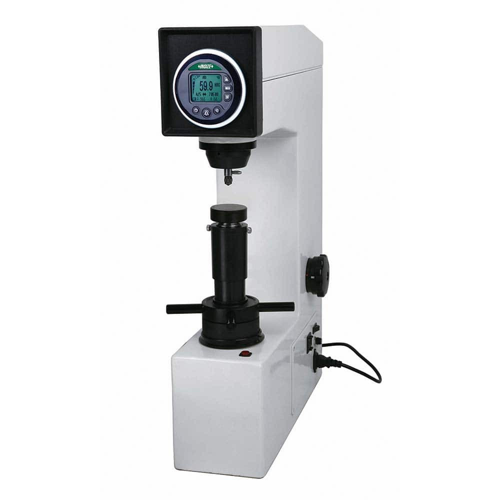 Insize USA LLC ISH-MRD200-U Bench Top Hardness Testers; Scale Type: Rockwell; Display Type: LCD; Overall Height (Decimal Inch): 27.5600; Overall Width (Decimal Inch): 6.3000