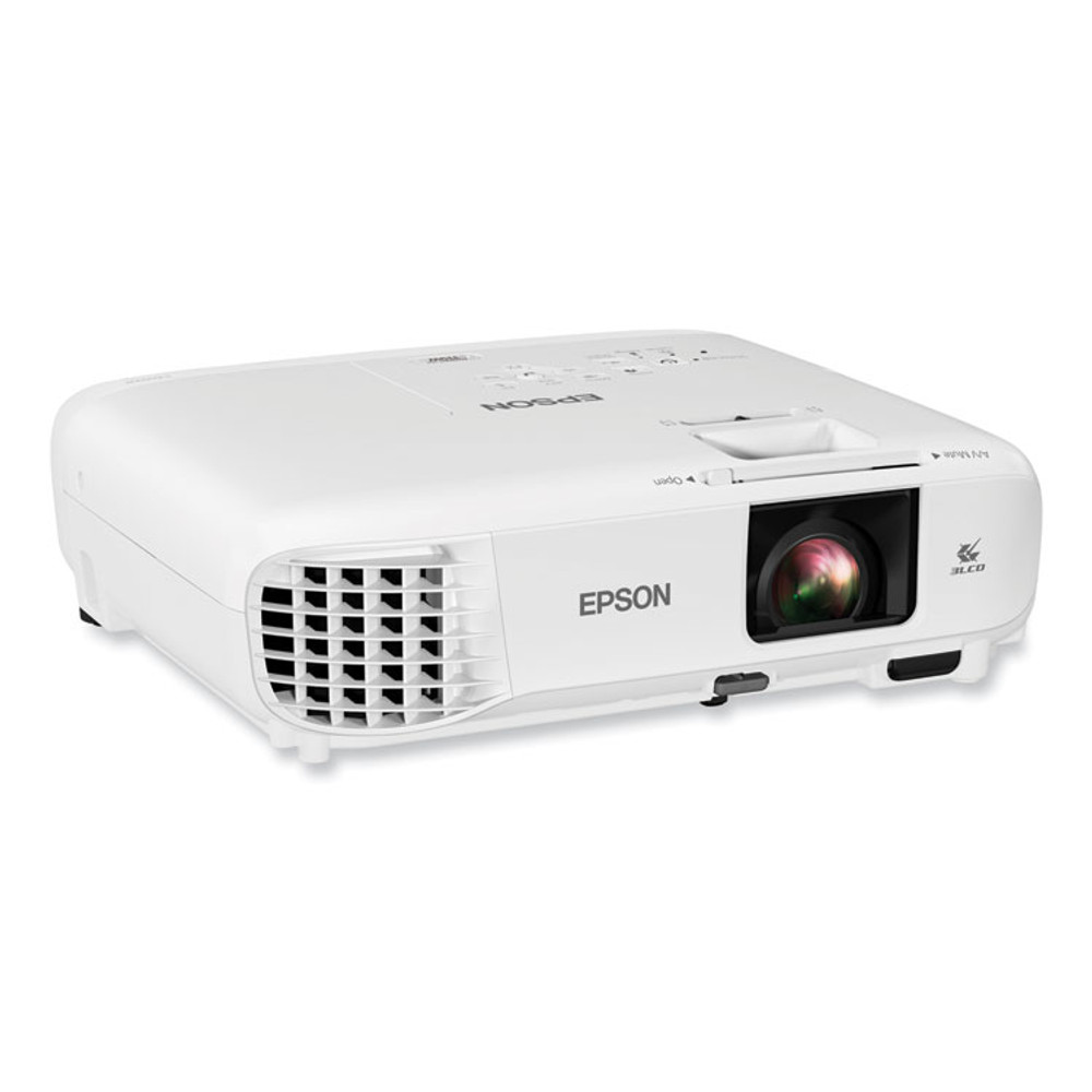 EPSON AMERICA, INC. V11H985020 PowerLite 119W 3LCD WXGA Classroom Projector, 4,000 lm, 1280 x 800 Pixels, 1.2x Zoom