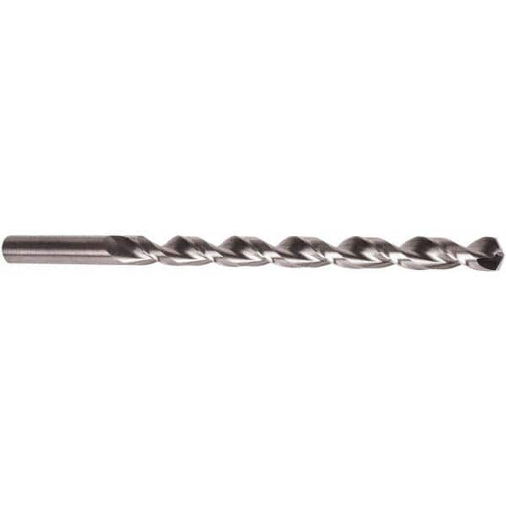 Precision Twist Drill 5996445 Extra Length Drill Bit: 0.375" Dia, 135 °, High Speed Steel