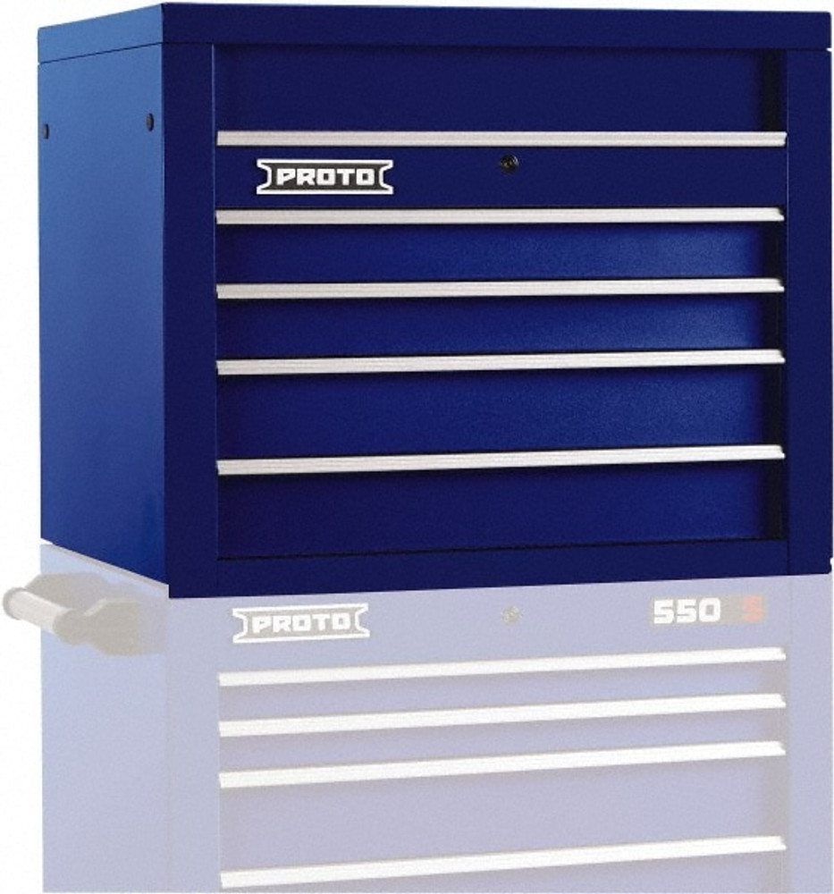 Proto J553427-4BL Tool Chest: 4 Drawers, 25-1/4" OAD, 27" OAH, 34" OAW