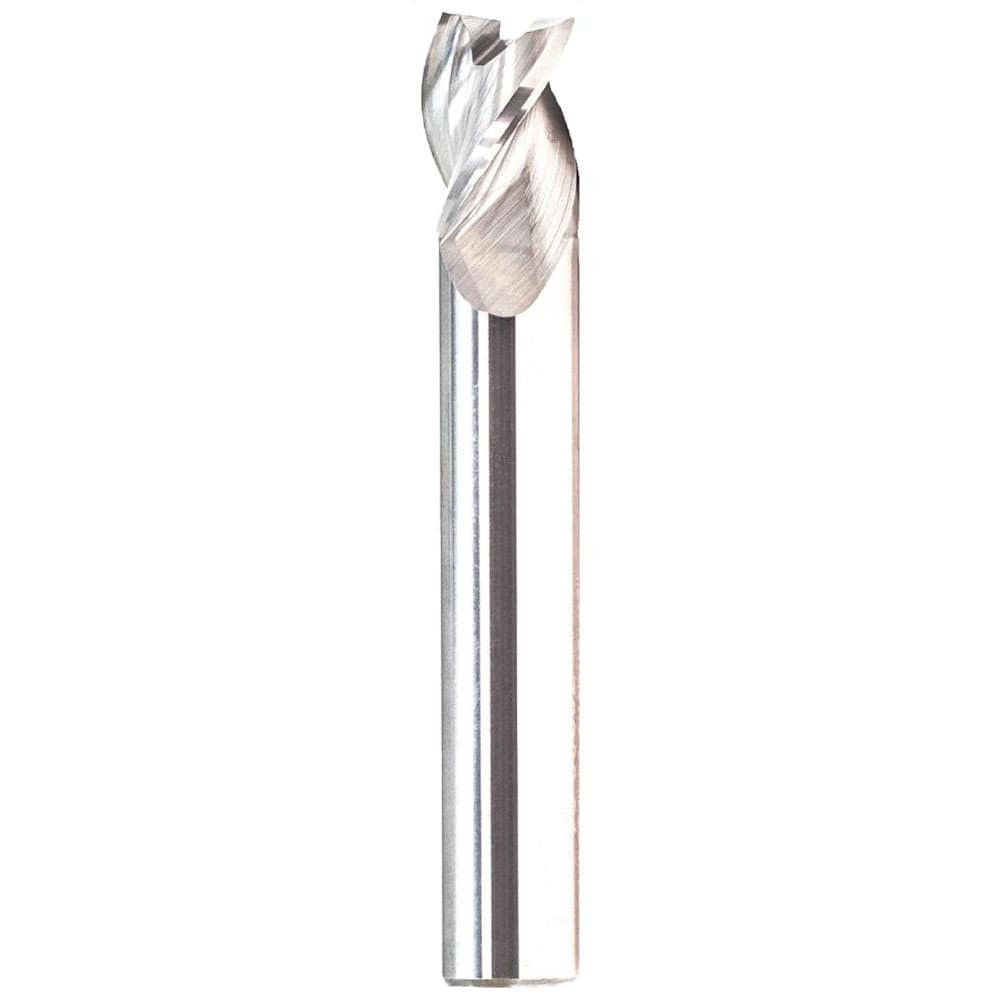 GWS 314648 Corner Radius End Mill: 5/16" Dia, 7/16" LOC, 0.03" Radius, 3 Flutes, Solid Carbide