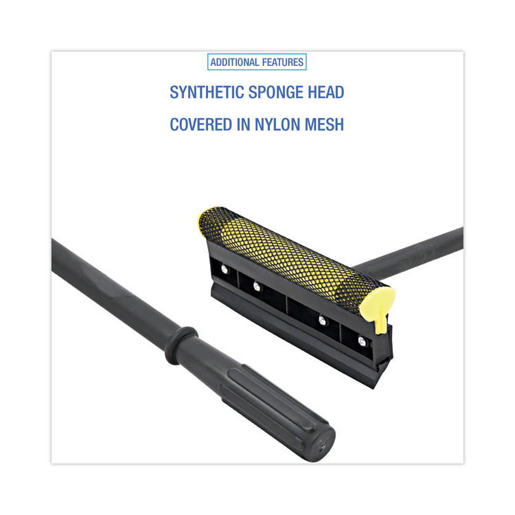 BOARDWALK 816 General-Duty Squeegee, 8" Wide Blade, 16" Handle