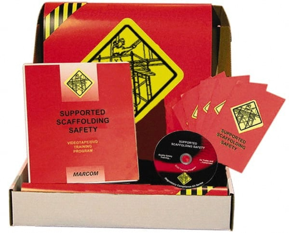 Marcom K000SPS9EO Supported Scaffolding Safety, Multimedia Training Kit