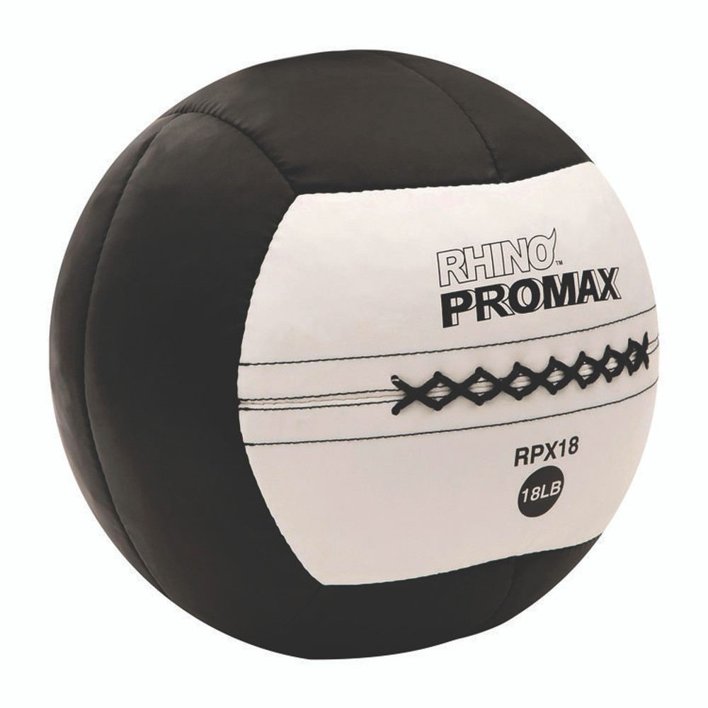 CHAMPION SPORT Sports RPX18 Rhino Promax Medicine Ball, 18 lb, Black